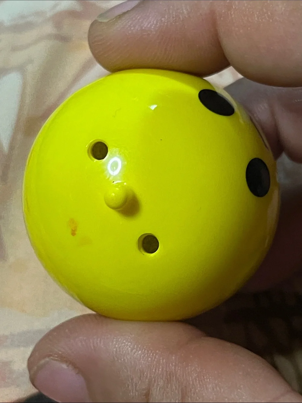 Yellow Wind-Up Bug Toy - Cute Rolling Vehicle